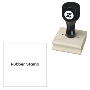 Resize 2" x 2" Self Inking Rubber Stamp