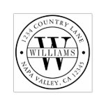 (RESIZED) Elegant Monogram Return Address Self-inking Stamp (RESIZED) Elegant Monogram Return Address Self-inking Stamp