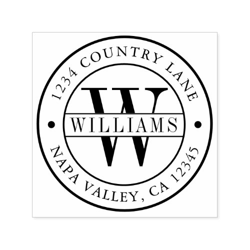 (RESIZED) Elegant Monogram Return Address Self-inking Stamp RESIZED Elegant Monogram Return Address Self_inking Stamp