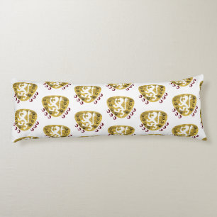 resolendent lion body pillow