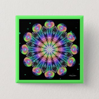 Resolve To Evolve Pinback Button by Lahrinda at Zazzle