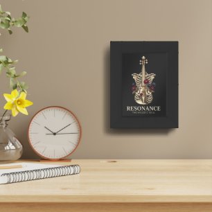 Resonance - Anatomical Violin Ribcage Soul Music Framed Art