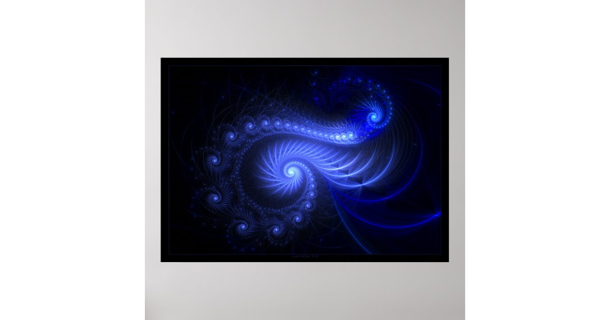 Resonant Spiral Poster | Zazzle