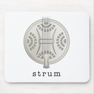 Resonator Guitar Mouse Pad