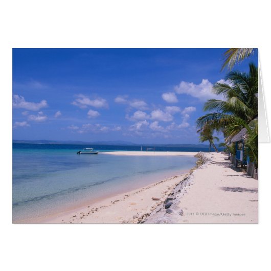 Resort on the beach cards (Front Horizontal)