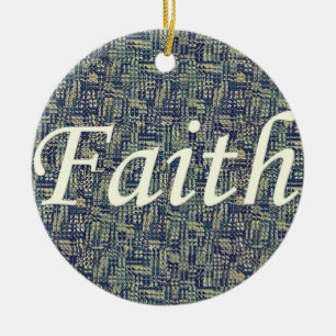 Resounding Faith Ceramic Ornament