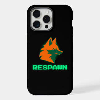 RESPAWN – Neon Gamer Fox Logo iPhone 15 Pro Max Case