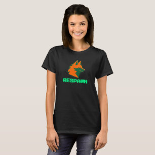 RESPAWN – Neon Gamer Fox Logo T-Shirt