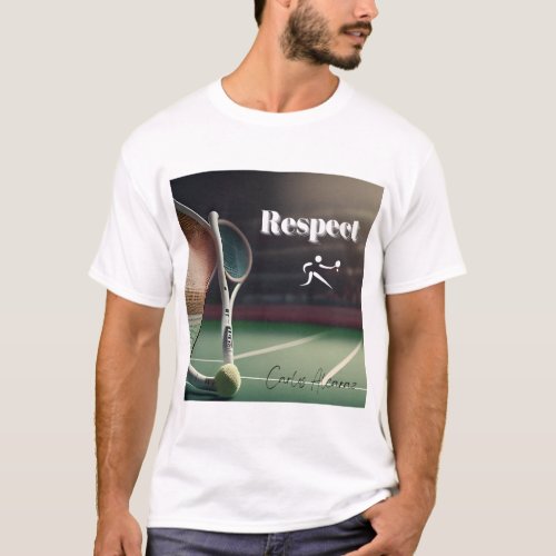 Respec Alcaraz  alcaraztennis love tennis life T_Shirt