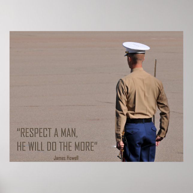 Respect A Man Poster (Front)