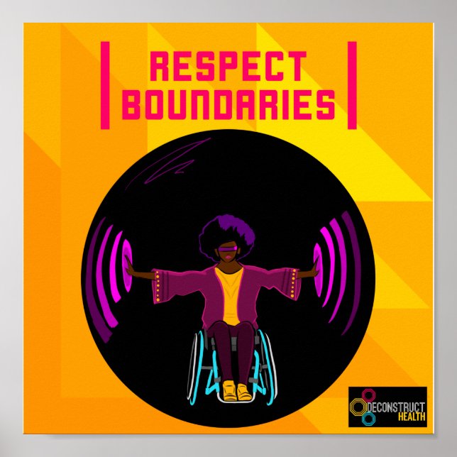 Respect Boundaries Poster (Front)
