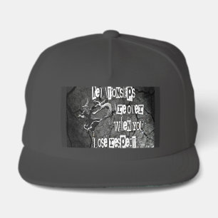 Respect Defines Relationships Typography Snap Back Hat