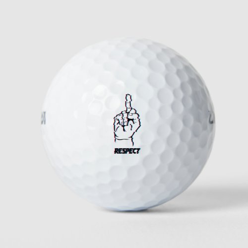Respect Golf Balls