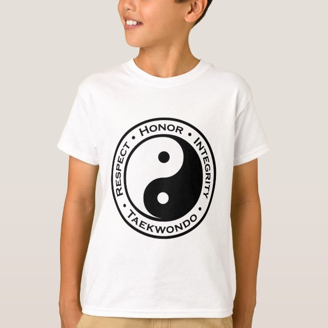 Respect Honor Integrity Taekwondo T-Shirt (Front)