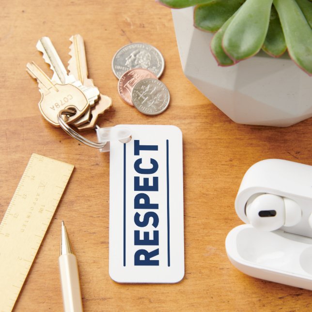 Respect Keychain (Desk)
