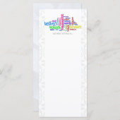 Respect, Kindness, Trust... Virtues word art (Front/Back)