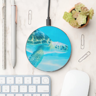 Respect Life, Keep the Ocean Clean Wireless Charger