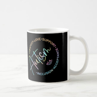 Respect Love Support Autism Awareness Month Women  Coffee Mug