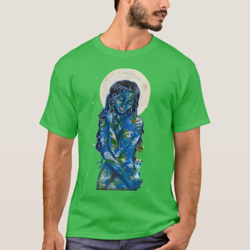 Respect Mother Earth Day Save Planet Gaia Greek Go T_Shirt