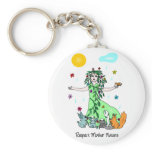 Respect Mother Nature Keychain