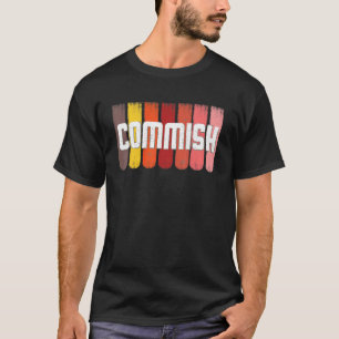 Respect Mrs Commish Fantasy Football For Game Comm T-Shirt
