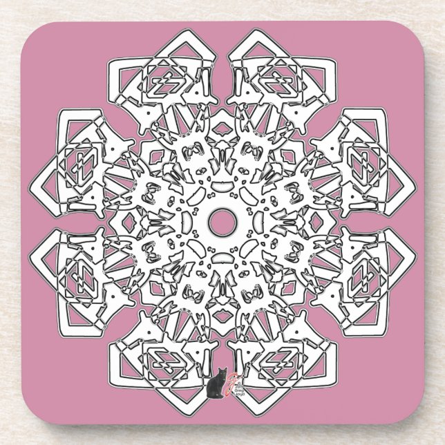 Respect Octa Glyph Dawn Coaster (Front)