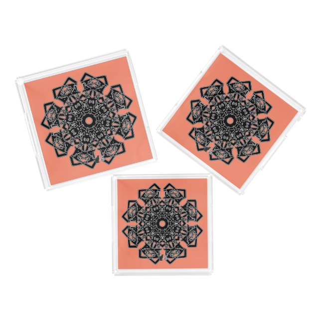 Respect Octa Glyph Dusk Acrylic Tray (Set)