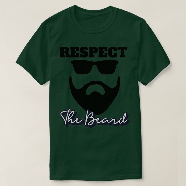 Respect The Beard 14 T-Shirt (Design Front)