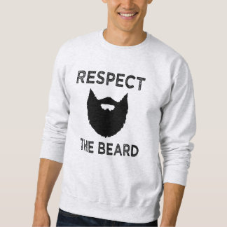 Respect the Beard funny men's sweater
