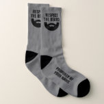 Respect The Beard funny sport socks for men Respect The Beard funny sport socks for men