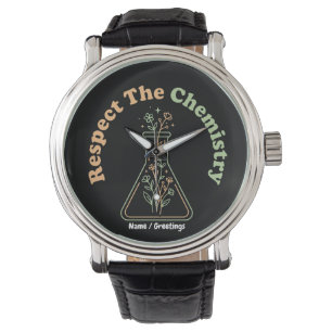 Respect The Chemistry Retro Botanical Science Watch