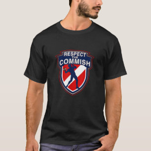 respect the Comish Fantasy Football fantasy vintag T-Shirt