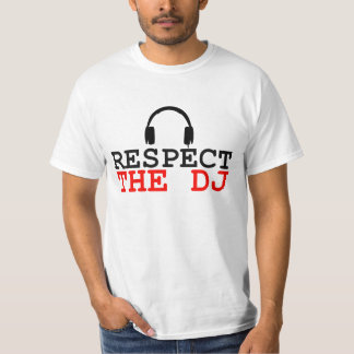 Respect the DJ pioneer style t-shirt