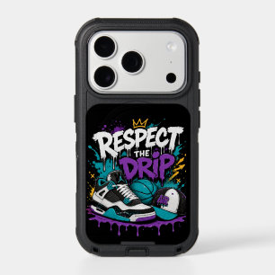 Respect The Drip Basketball Design iPhone 17 Pro Case