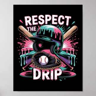 Respect The Drip Bysebyll Ice Cream Drip Helmet By Poster