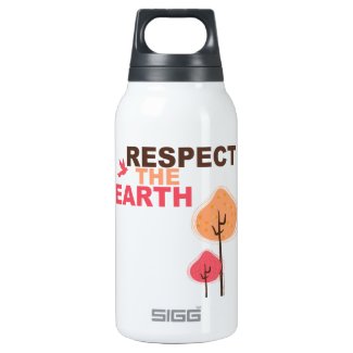Respect the Earth Insulated Water Bottle