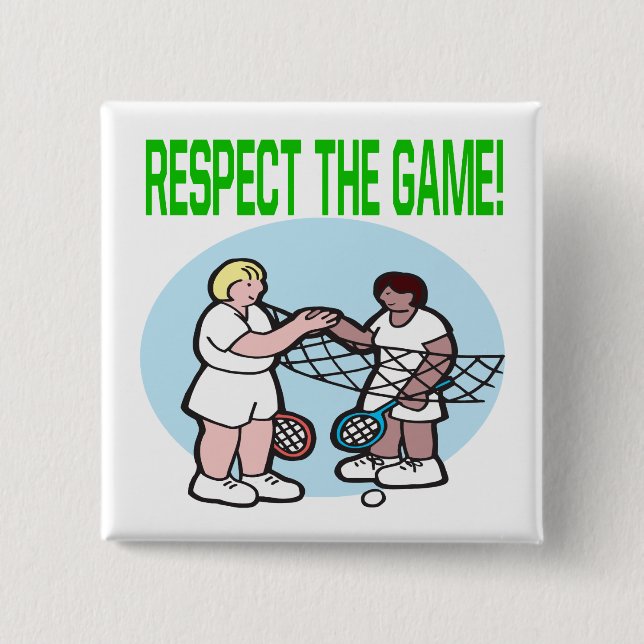 Respect The Game Button (Front)