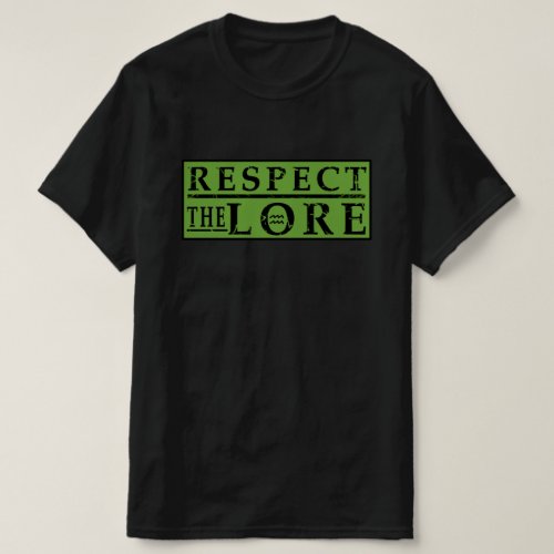 RESPECT THE LORE Square  T_Shirt