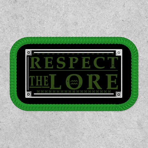 Respect the Lore WG Patch
