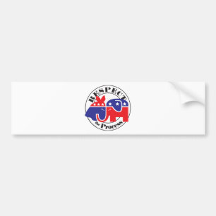 Respect the Process Bumper Sticker