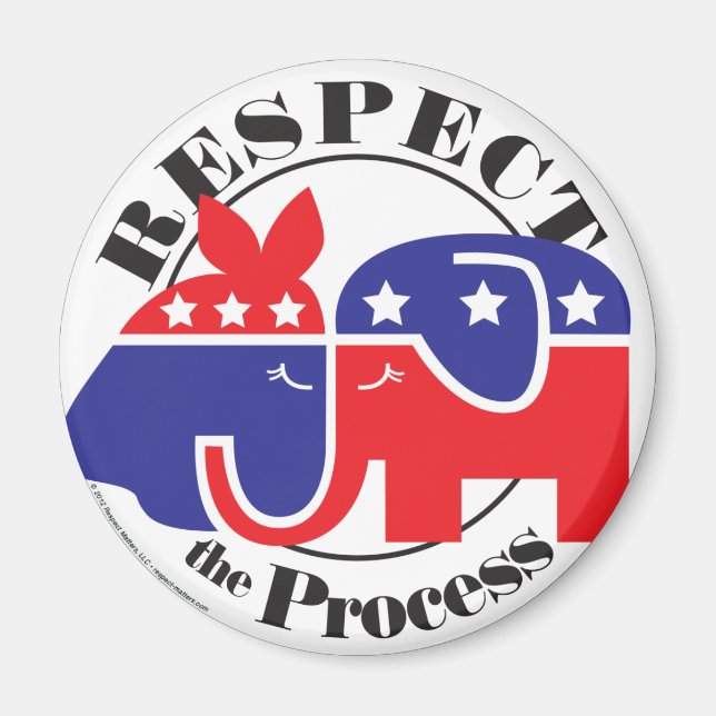 Respect the Process Magnet (Front)