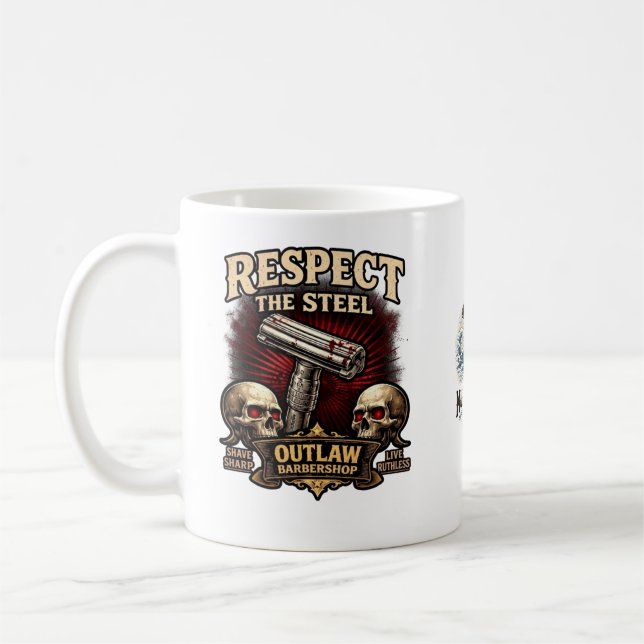 Respect the Steel DE Mug (Left)