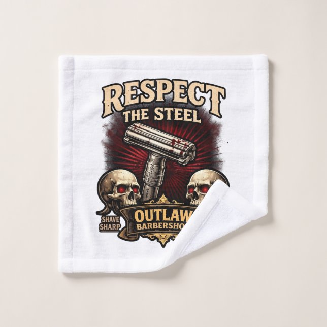 Respect the Steel DE Washcloth (Wash Cloth)