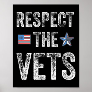 Respect The Vets Poster