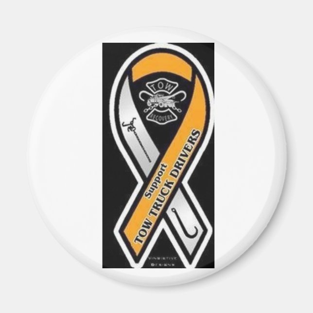 Respect Tow Truck Operators Magnet (Front)