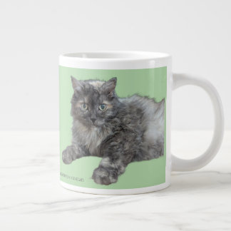 Respect Your Cat by RoseWrites  Giant Coffee Mug