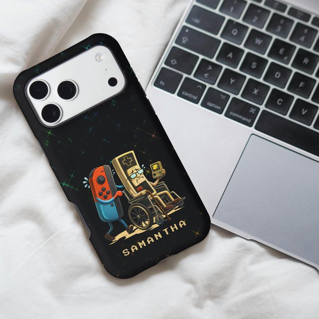 Respect Your Elders Gaming Control Retro Funny Case-Mate iPhone Case (Creator Uploaded)