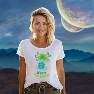 Respect your mother, Vegan Activism T-Shirt