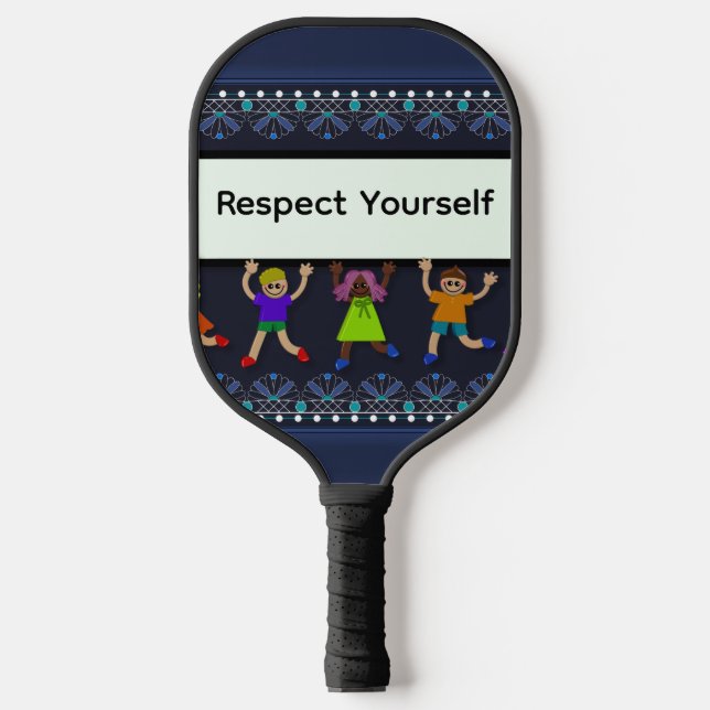 Respect Yourself Pickleball Paddle (Front)
