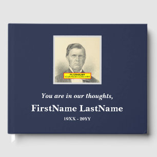 Respectable and Elegant Memorial Guestbook